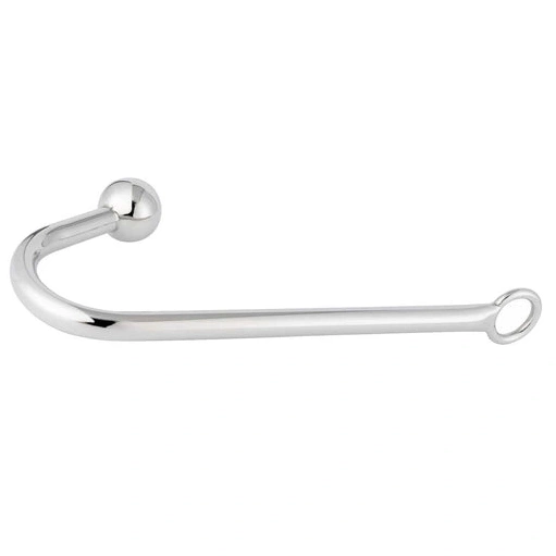 Toy AllNight 3294 Smooth Metal Anal Hook Sex 1017